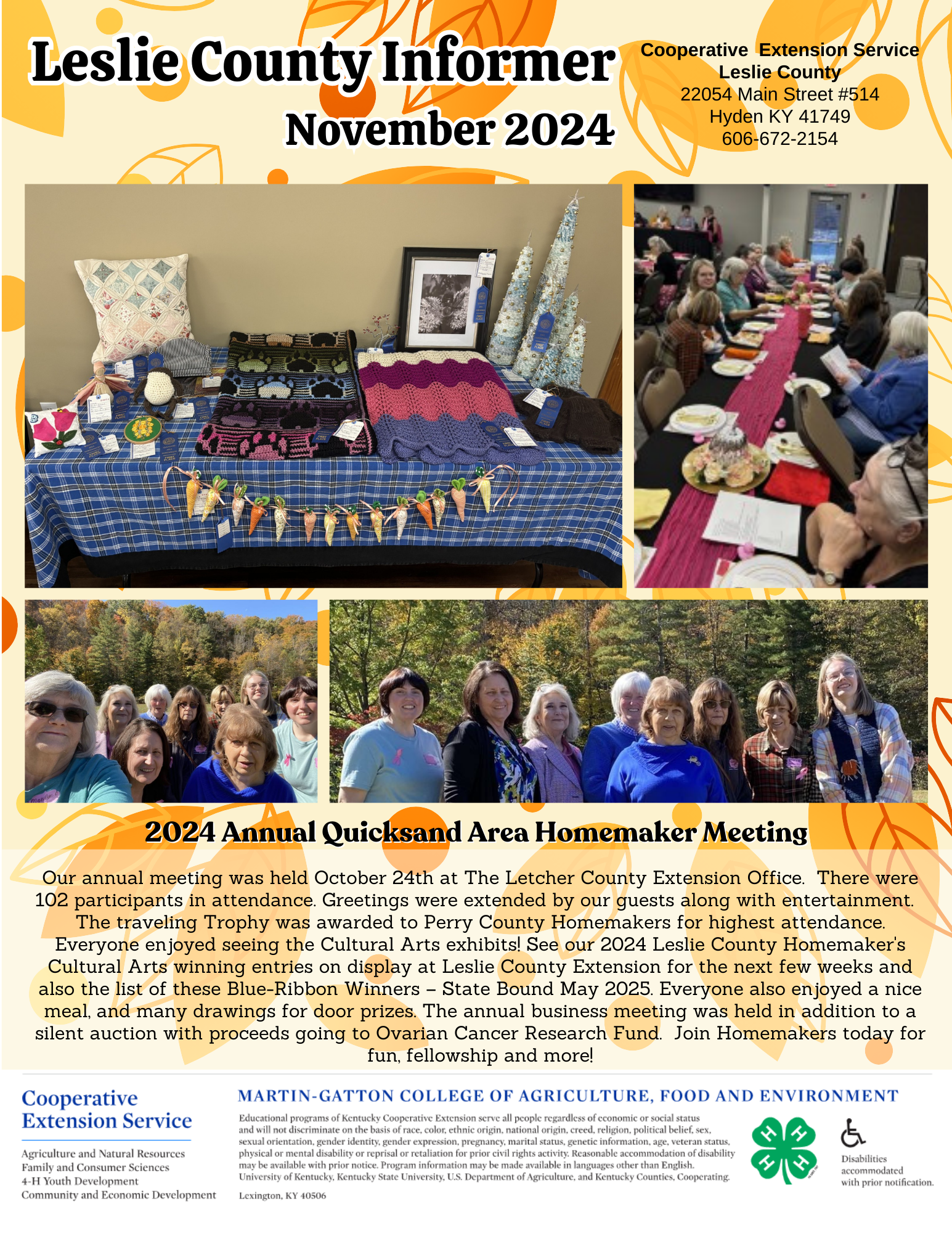 November 2024 Newsletter